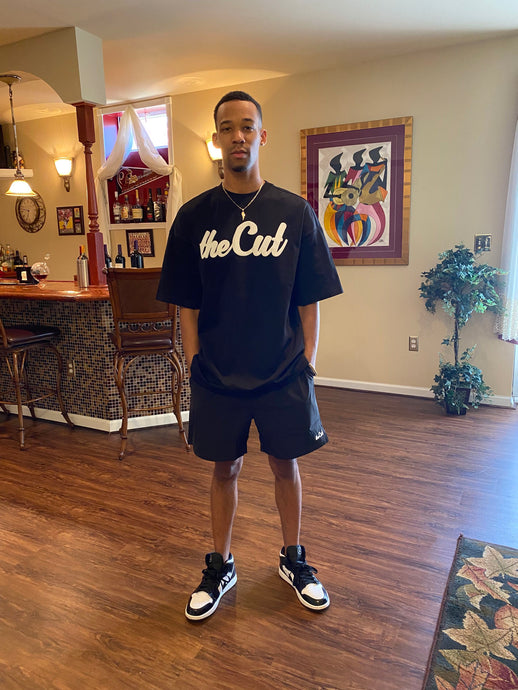 theCut Puffed Logo Tee