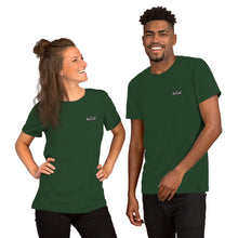 Load image into Gallery viewer, theCut Short-Sleeve Embroidered Logo T-Shirt