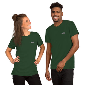 theCut Short-Sleeve Embroidered Logo T-Shirt