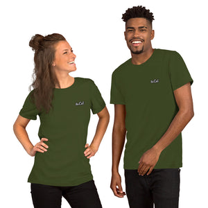 theCut Short-Sleeve Embroidered Logo T-Shirt
